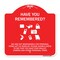 Signmission Have You Remembered We Are Not Responsible for Personal Items Left in Vehicles Double, RW-1818-23909 A-DES-RW-1818-23909 - alternate 1